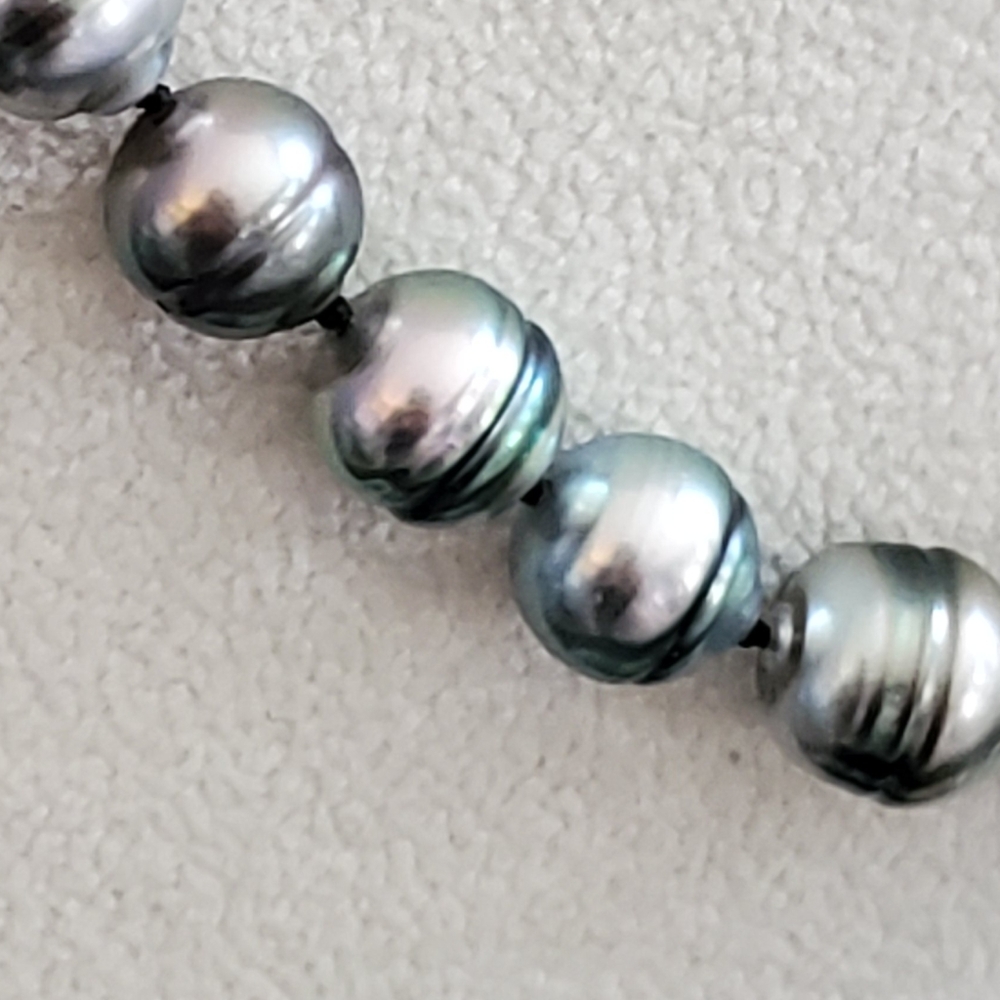 14K TAHITIAN BAROQUE SILVER STRAND